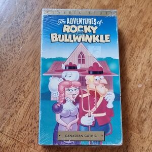 🆕️ The Adventures Of Rocky and Bullwinkle Vol. 6 Canadian Gothic VTG VHS